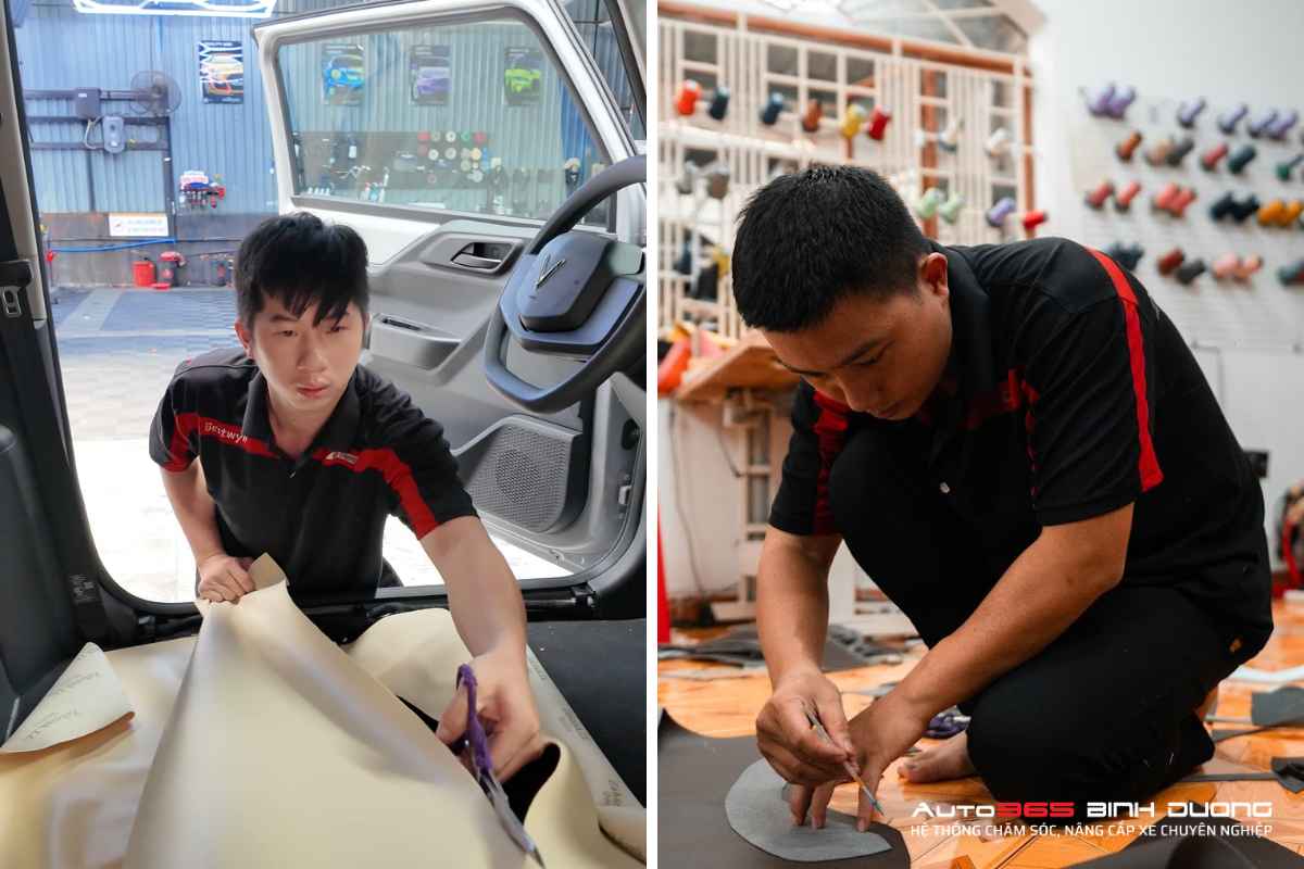 Khám Phá Quy Trình Bọc Thảm Lót Sàn Vinfast Vf3 Chi Tiết Nhất - Auto365 Bình Dương "Cân đo, đong đếm" đến từng chi tiết nhỏ, đảm bảo thu về thông số chính xác nhất