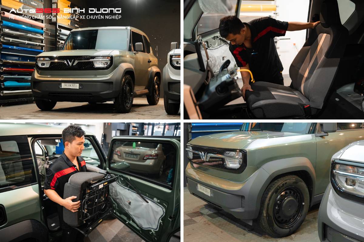 Xe điện VF3 nguyên bản có phần đơn điệu, chưa bộc lộ được hết cá tính của chị khách