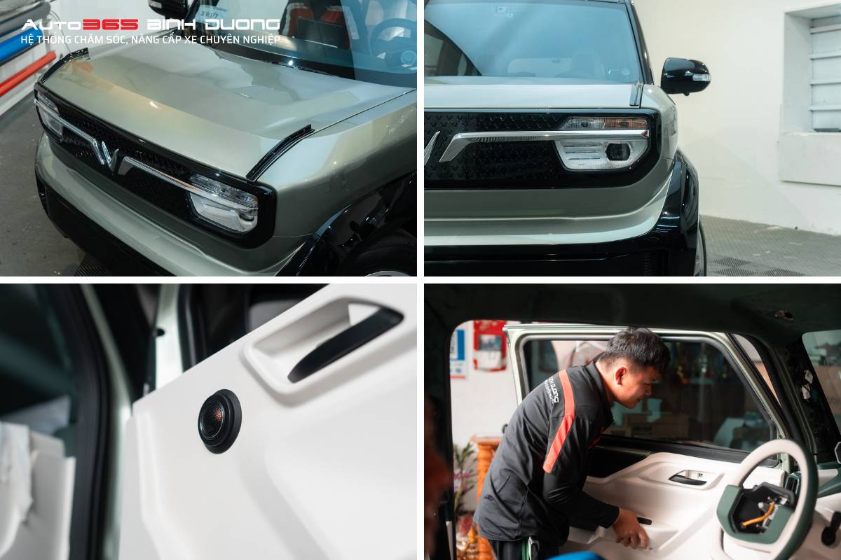 Độ loa cho VF3 để trải nghiệm âm thanh rõ nét, sống động hơn