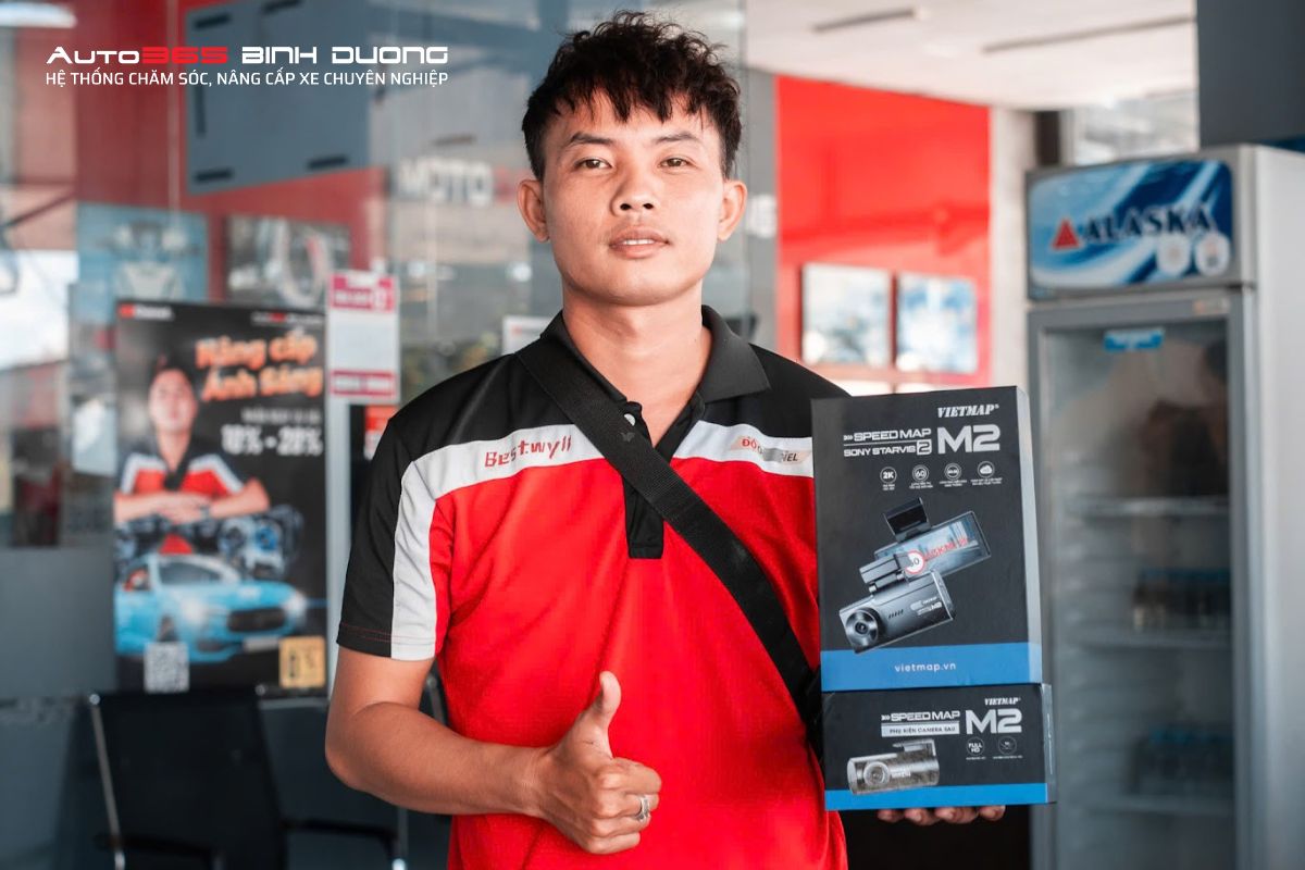 Hướng Dẫn Sử Dụng Cam Vietmap Speedmap M2 Chi Tiết Nhất - Auto365 Bình Dương Lắp cam Vietmap Speedmap M2 tại Auto365 Bình Dương cam kết 100% chính hãng cùng quà tặng giá trị cao
