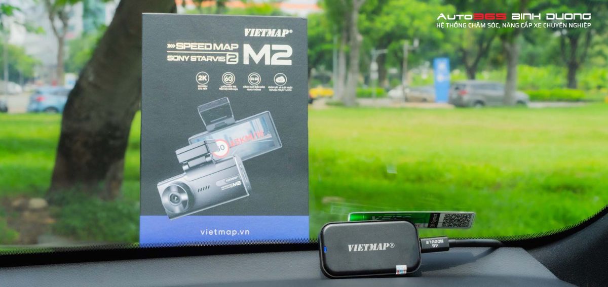 Vietmap Ra Mắt Speedmap M2 - Theo Dõi Hành Trình “Mọi Lúc Mọi Nơi” - Auto365 Bình Dương Cam hành trình SpeedMap M2 tích hợp nhiều công nghệ bậc nhất hiện nay