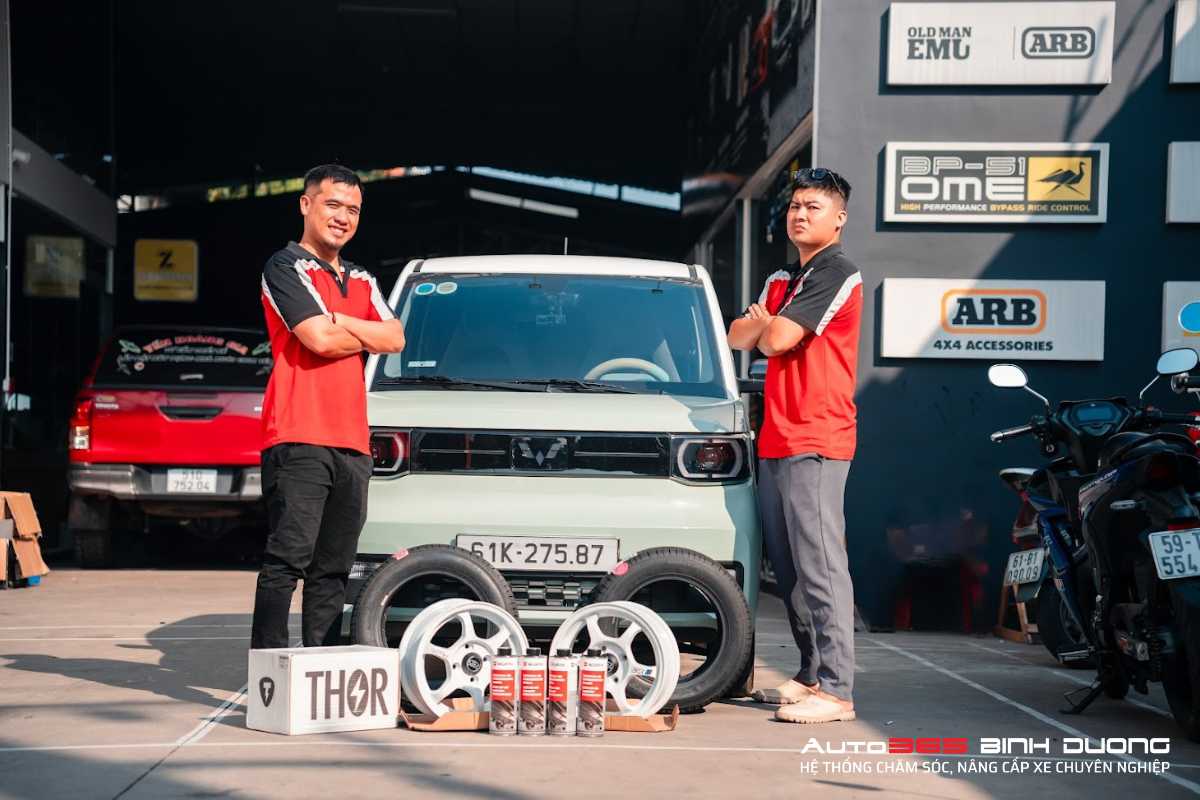 Thi Công Auto365 Bình Dương Chi Nhánh Bàu Bàng Dịp Cuối Năm - Auto365 Bình Dương Xưởng Mâm Lốp Auto365 Bình Dương