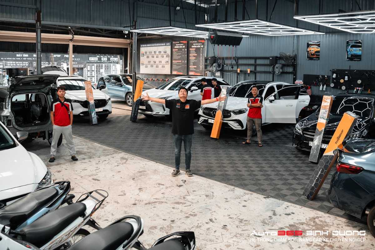 Thi Công Auto365 Bình Dương Chi Nhánh Bàu Bàng Dịp Cuối Năm - Auto365 Bình Dương Auto365 Bình Dương - Xưởng Chăm Sóc - Bảo Dưỡng