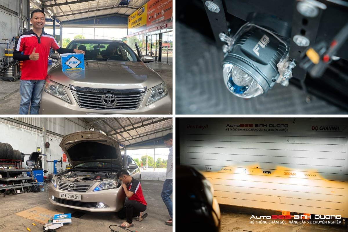 Top 5 Bi Gầm Ô Tô Bình Dương Siêu Hot Cho Anh Em Độ Xe - Auto365 Bình Dương Nâng cấp bi gầm ô tô Bình Dương Thuận An với X-Light F10 Pro 3 Nhiệt Màu