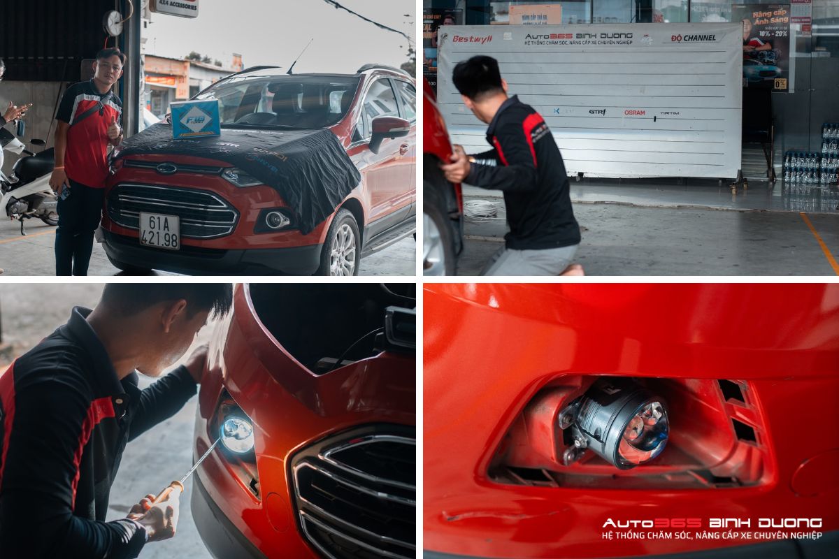 Top 5 Bi Gầm Ô Tô Bình Dương Siêu Hot Cho Anh Em Độ Xe - Auto365 Bình Dương Lắp đặt Bi gầm F10 Turbo Cho Ford EcoSport tại Auto365 Bình Dương