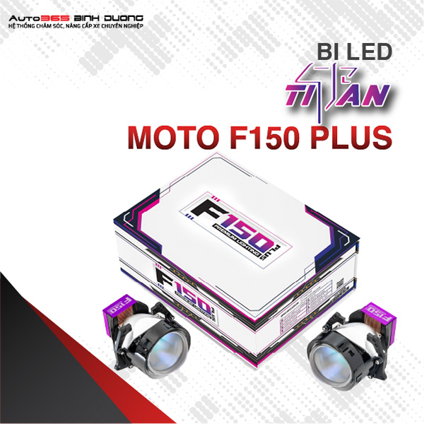 Bi LED Titan Moto F150 Plus | Đèn Tăng Sáng Xe Máy Cao Cấp