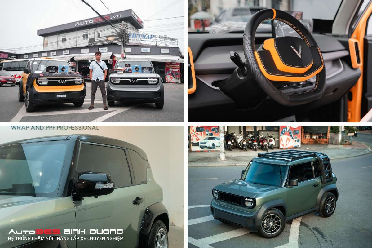 Bảng Giá Dán Phim Cách Nhiệt Vinfast Vf3 Mới Nhất - Auto365 Bình Dương Ý tưởng độ VF3 cho những tín đồ "chơi xe"