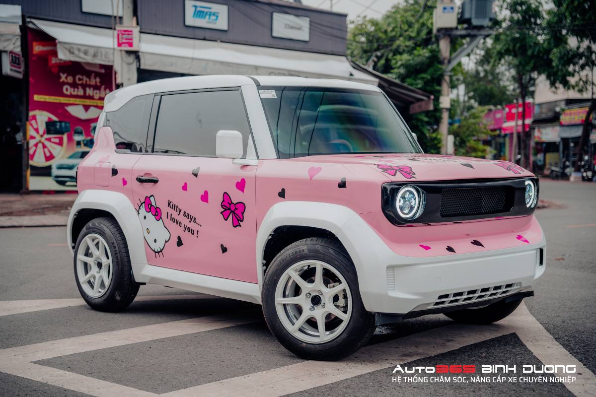 Chiêm ngưỡng bản Độ VF3 Hello Kitty Hồng siêu cấp dễ thương "Có 1 Không 2"