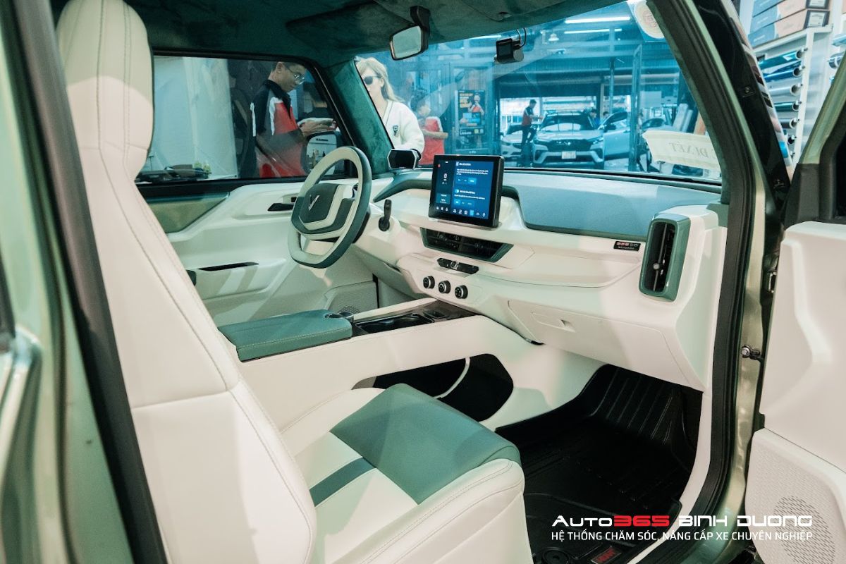 Tổng Hợp 99+ Mẫu Thiết Kế Bọc Da Nội Thất Vf3 Đẹp Hot 2025 - Auto365 Bình Dương Bọc da nội thất VF3 vừa thăng hạng thẩm mỹ, vừa nâng cấp trải nghiệm cho người dùng