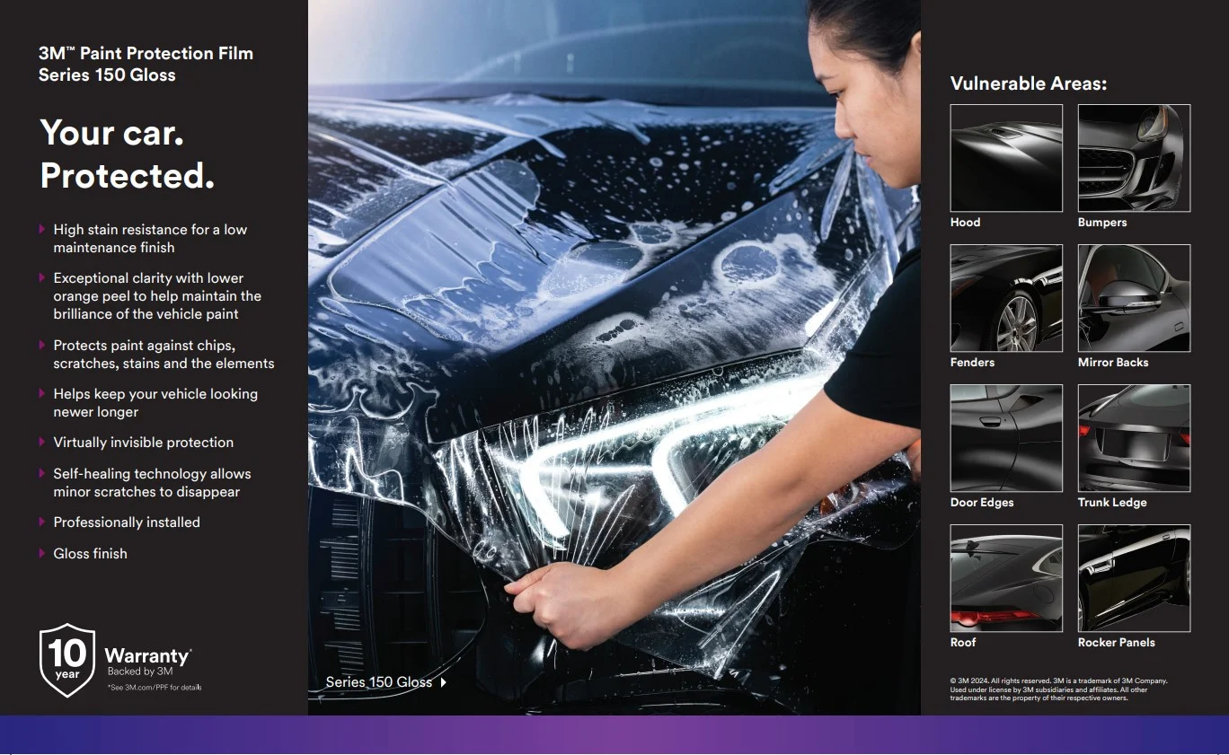 Phim Ppf 3M 150 Gloss Series - Auto365 Bình Dương PPF 3M 150 Gloss
