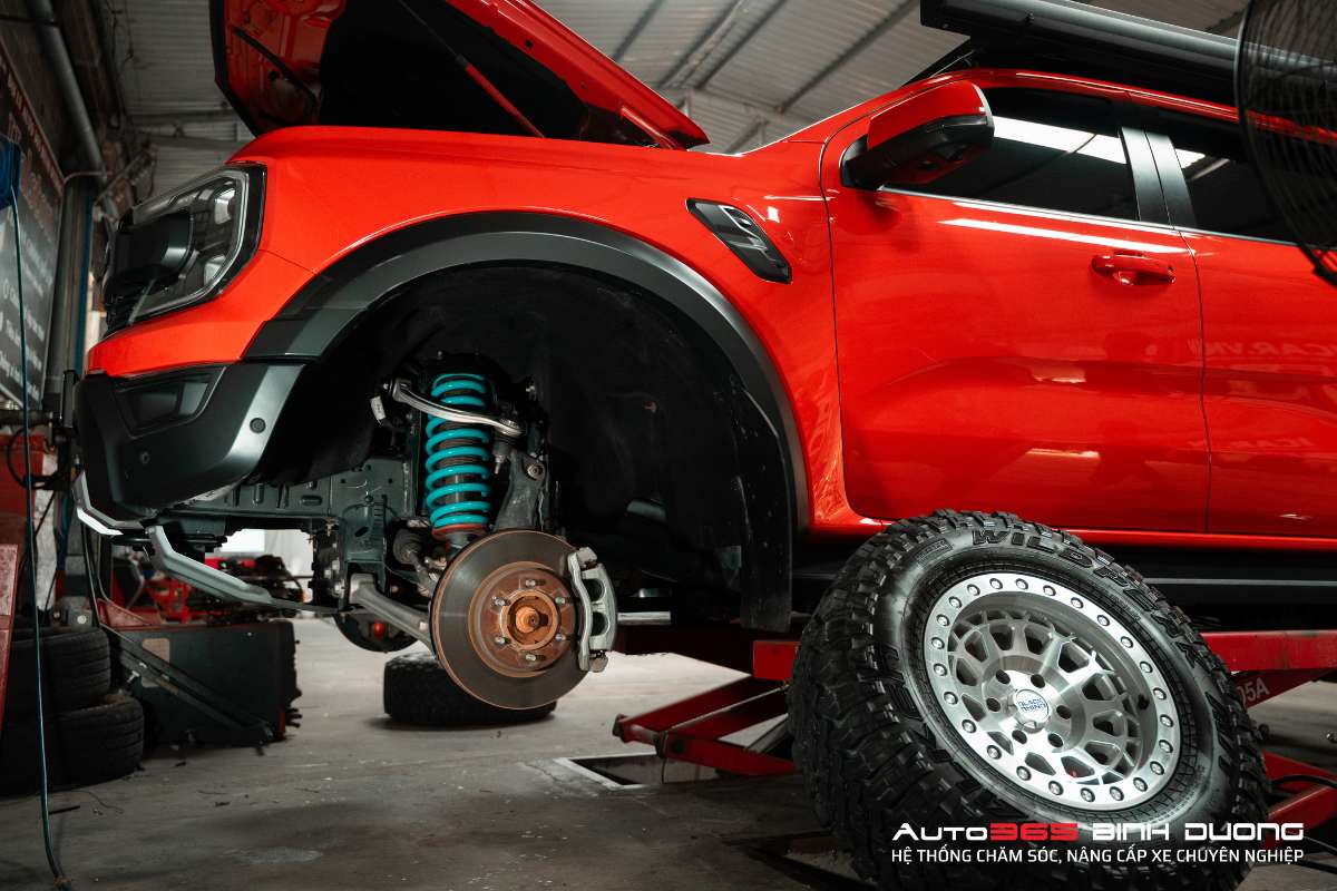 Độ Phuộc Dobinsons Cho Raptor Đạt Tiêu Chuẩn Chất Lượng Quốc Tế - Auto365 Bình Dương Nâng cấp phuộc giảm xóc Raptor Bình Dương được khách hàng rất hài lòng