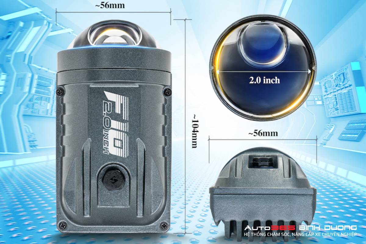 Nâng Cấp Ánh Sáng Toyota Vios Với Bi Gầm X-Light F10 2.0 - Auto365 Bình Dương Nâng cấp ánh sáng Toyota Vios hiệu quả, an toàn và độc đáo hơn với F10 2.0 nhỏ gọn, hiện đại