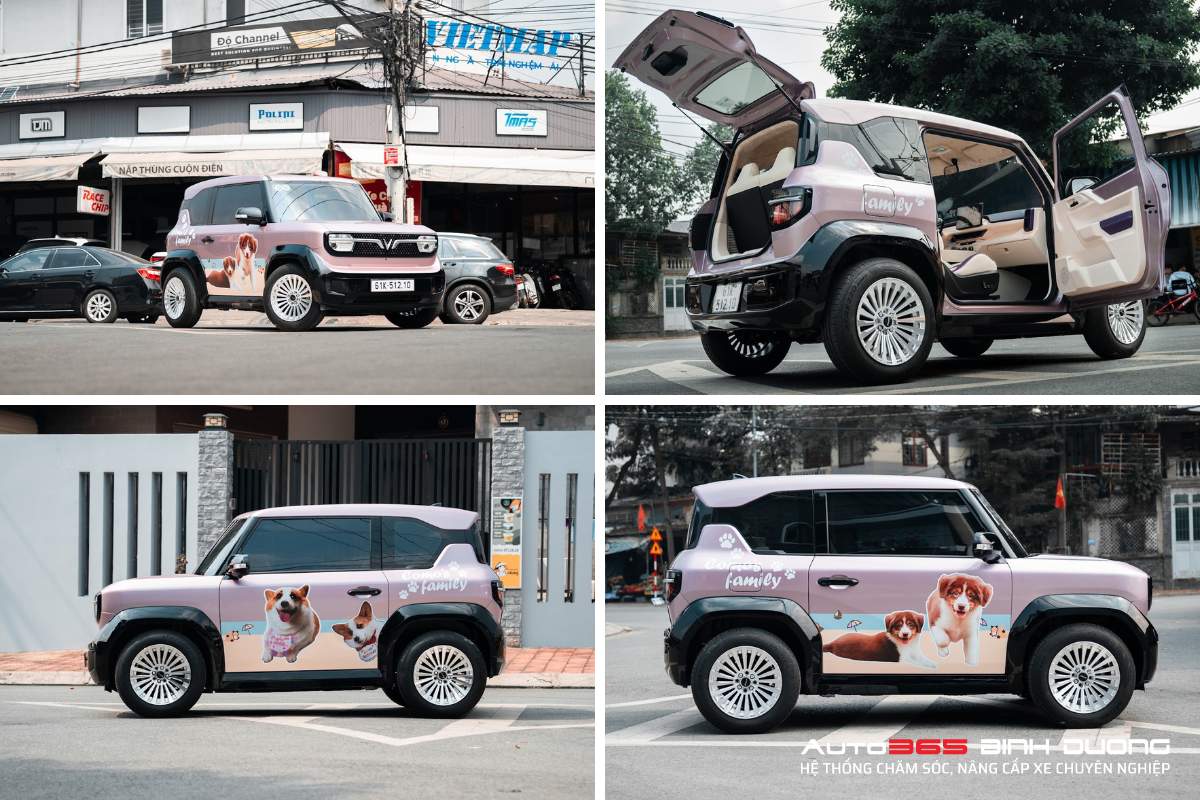 99+ Mẫu Tem Vinfast Vf3 Siêu Độc Siêu Lạ 2026, Hoàn Thiện Trong Ngày - Auto365 Bình Dương Mẫu tem dán VF3 cún con dễ thương, trẻ trung