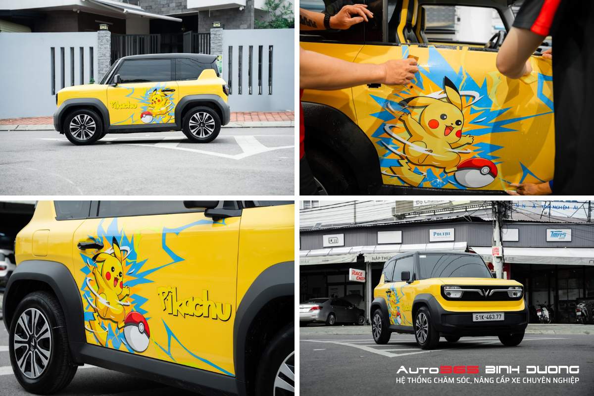 99+ Mẫu Tem Vinfast Vf3 Siêu Độc Siêu Lạ 2026, Hoàn Thiện Trong Ngày - Auto365 Bình Dương Thiết kế mẫu tem Vinfast VF3 Pikachu ấn tượng
