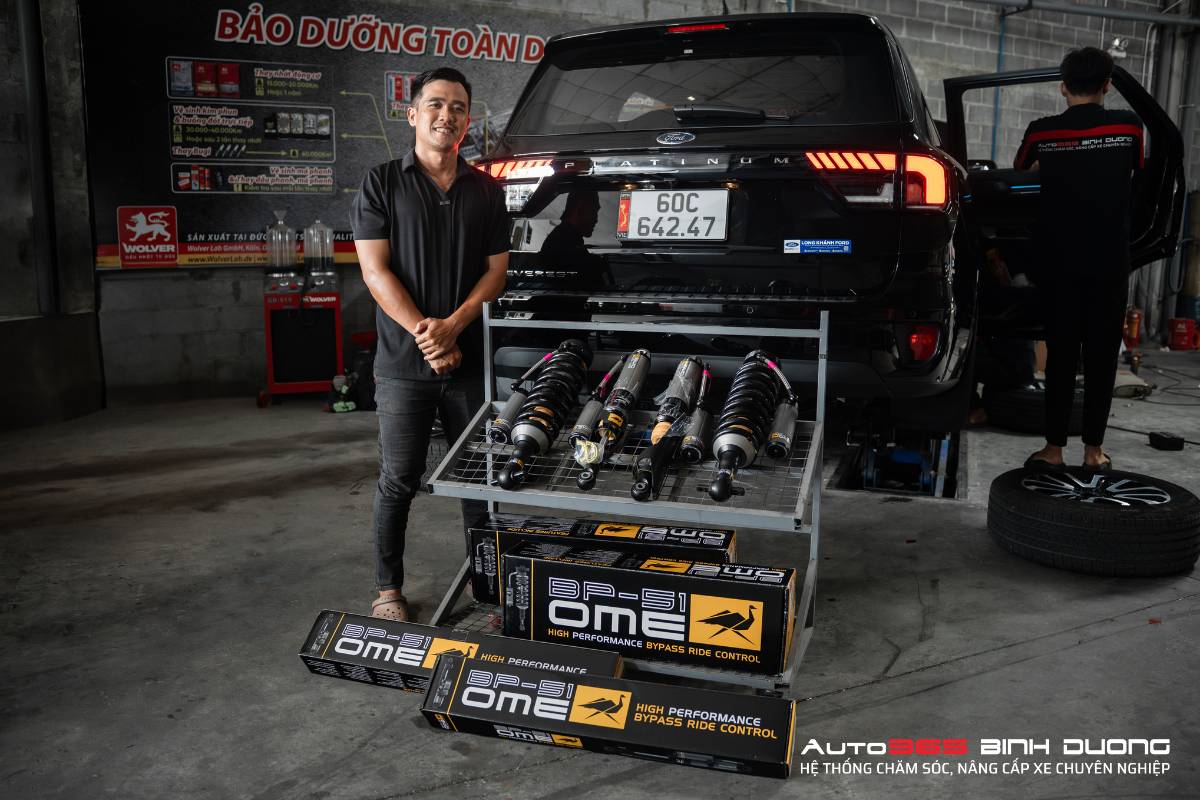 Nâng Cấp Phuộc Bp51 Everest &Quot;Tăng Độ Êm&Quot; Trên Mọi Địa Hình - Auto365 Bình Dương Giá nâng cấp phuộc BP51 Everest tại Auto365 Bình Dương cam kết không phát sinh thêm