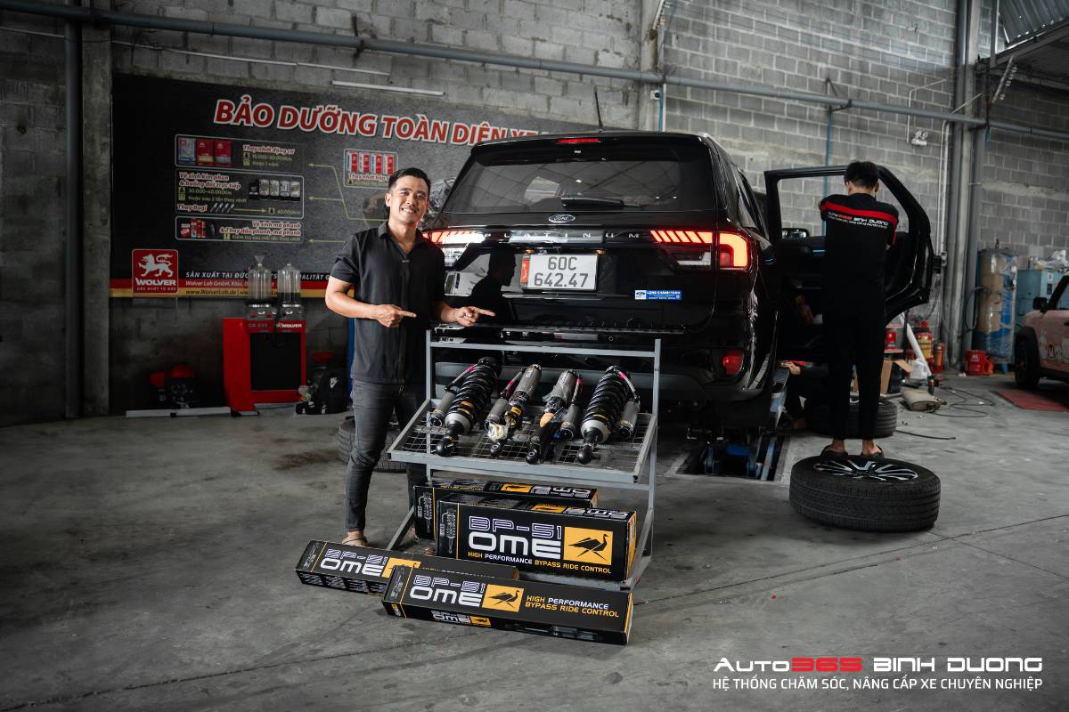 Nâng Cấp Phuộc Bp51 Everest &Quot;Tăng Độ Êm&Quot; Trên Mọi Địa Hình - Auto365 Bình Dương Gói nâng cấp phuộc BP51 cho Ford Everest đem lại nhiều lợi ích bất ngờ