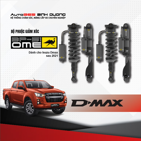Phuộc OME BP51 Isuzu Dmax Sau 2021