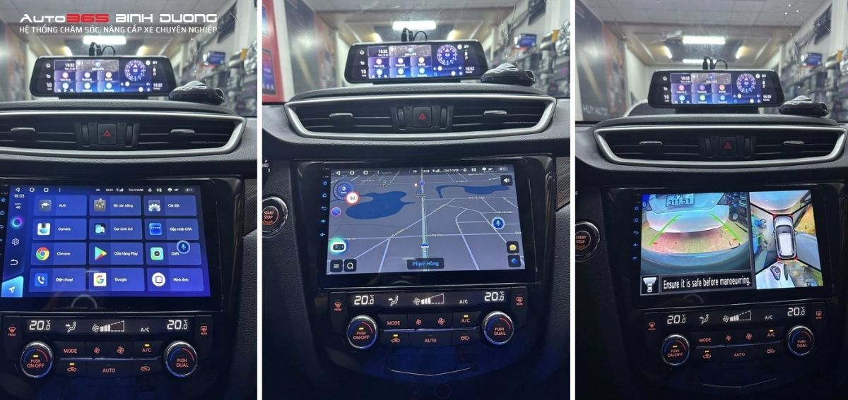 Màn Hình Android Teyes Cc3L Lite | Màn Ô Tô Thông Minh - Auto365 Bình Dương Hình ảnh thực tế lắp đặt màn hình Android TEYES CC3L Lite lên ô tô
