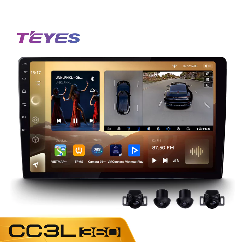 Màn Hình DVD Teyes CC3L - Siêu Phẩm Ngon Bổ Rẻ