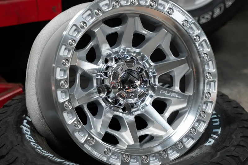 Mâm Fuel Covert D883 Silver Machined Face 17 Inch Et0 - Auto365 Bình Dương MÂM FUEL COVERT D883