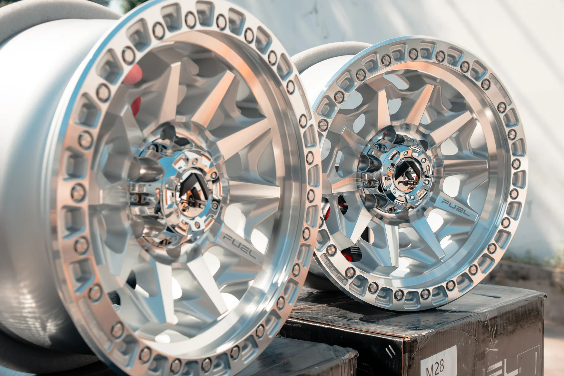 Mâm Fuel Covert D883 Silver Machined Face 17 Inch Et0 - Auto365 Bình Dương MÂM FUEL COVERT D883