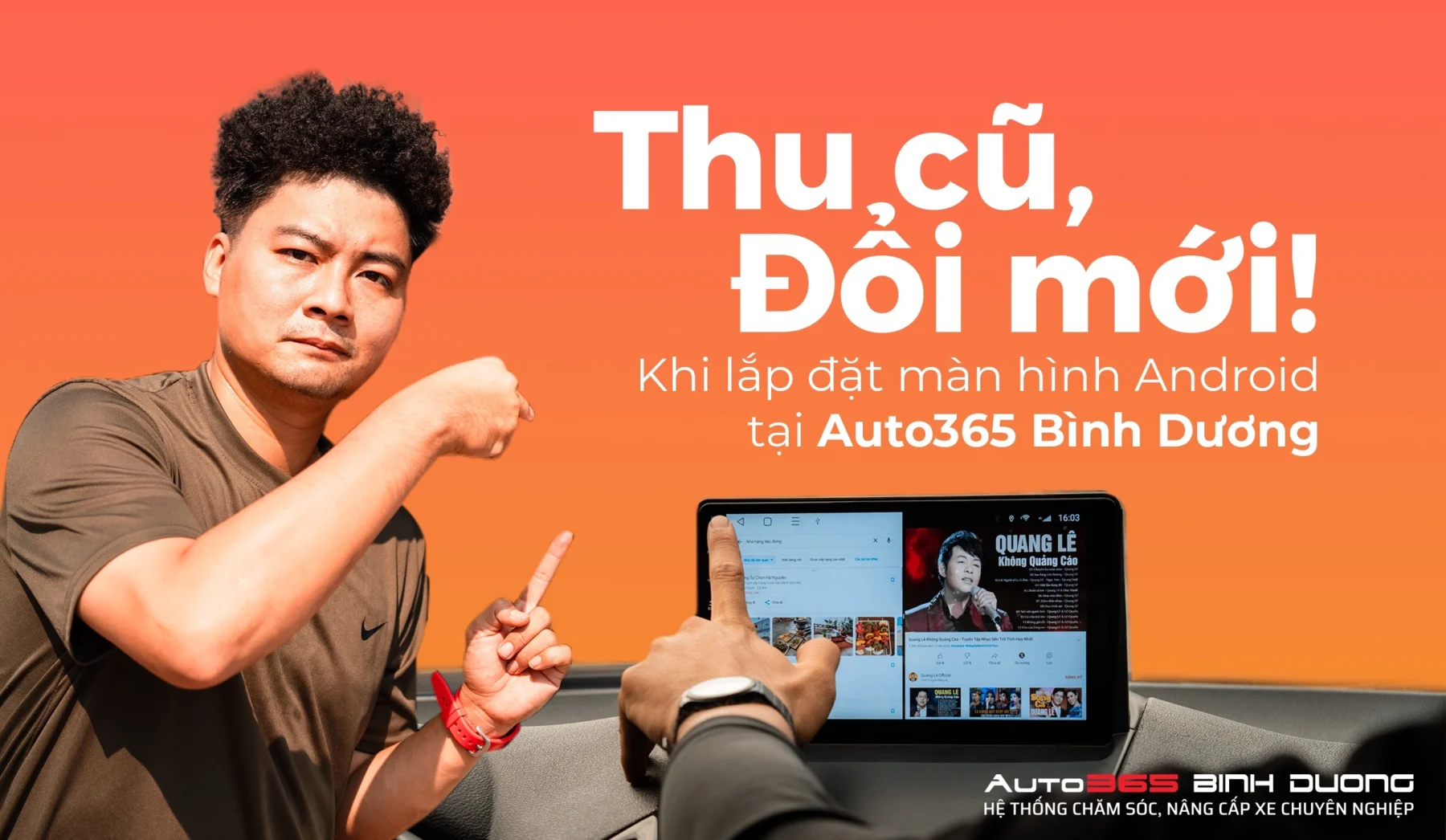 Chương Trình Thu Cũ Đổi Mới Màn Hình Android Ô Tô Tại Auto365 Bình Dương - Auto365 Bình Dương Màn hình Androi