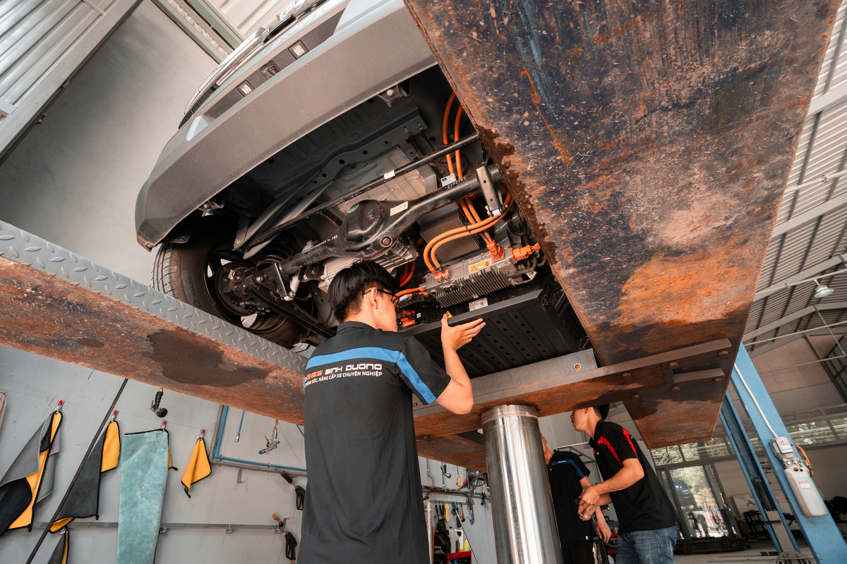 Tấm Bảo Vệ Pin Cho Xe Điện Vinfast Vf3 – Giải Pháp Nâng Cấp Quan Trọng Cho Chủ Xe - Auto365 Bình Dương tam bao ve pin vf3 1