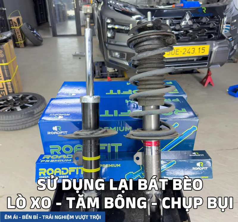 Phuộc Roadfit Cho Mitsubishi Xpander (2017-2020) - Auto365 Bình Dương Phuộc Roadfit cho Mitsubishi Xpander