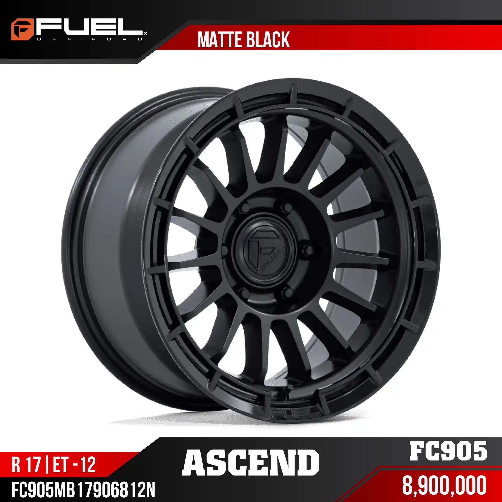 MÂM FUEL ASCEND FC905 MATTE BLACK