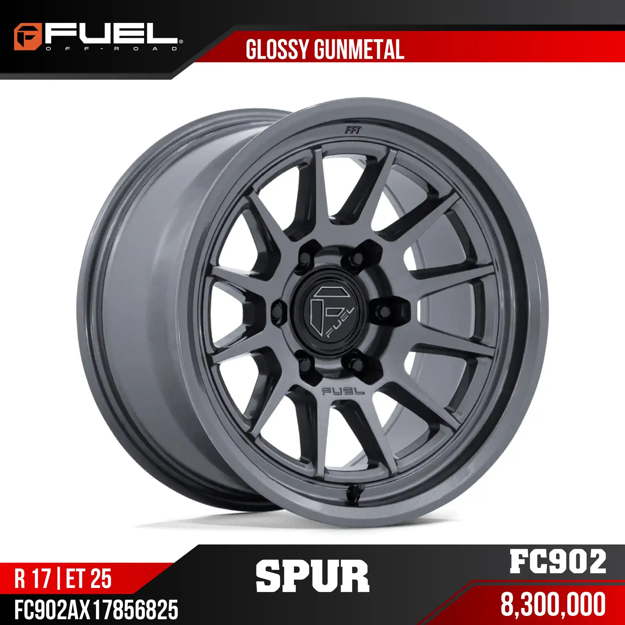 MÂM FUEL SPUR FC902 GLOSSY GUNMETAL