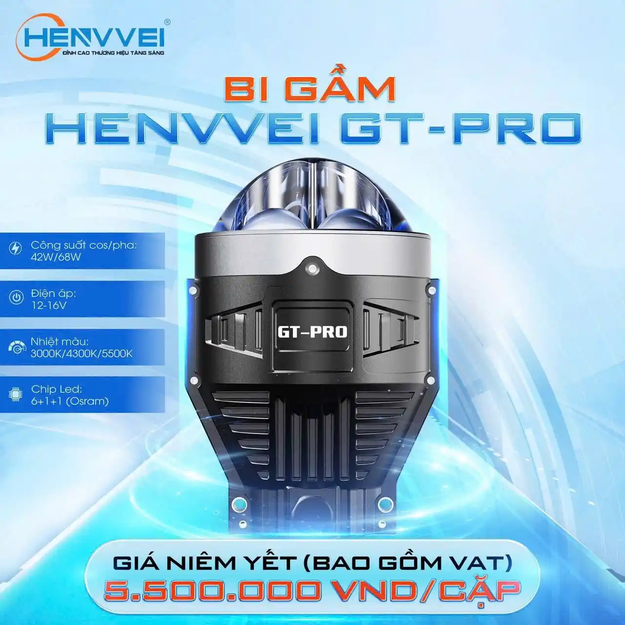 bi gầm henvvei gt pro