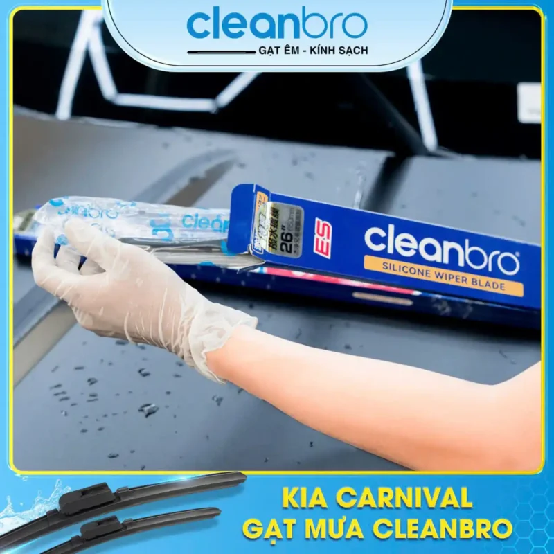 Gạt Mưa Kia Carnival Cleanbro - Auto365 Bình Dương gat mua cleanbro 6