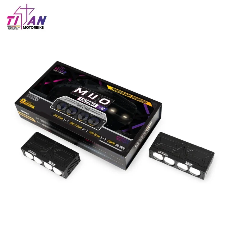 Đèn Trợ Sáng Titan M40 Ultra V2 | Auto365 Bình Dương - Auto365 Bình Dương den tro sang titan m40 ultra v2 12