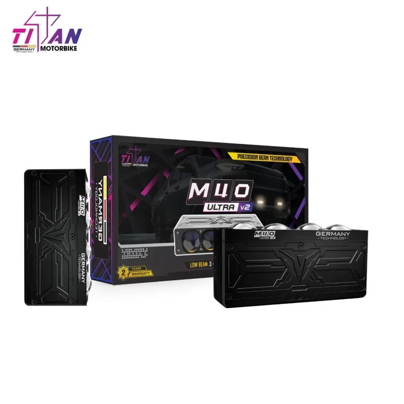 Đèn Trợ Sáng Titan M40 Ultra V2 | Auto365 Bình Dương - Auto365 Bình Dương den tro sang titan m40 ultra v2 14