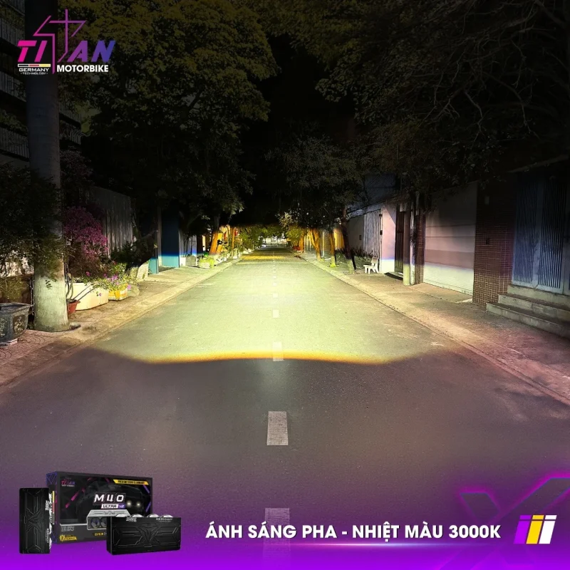 Đèn Trợ Sáng Titan M40 Ultra V2 | Auto365 Bình Dương - Auto365 Bình Dương den tro sang titan m40 ultra v2 8