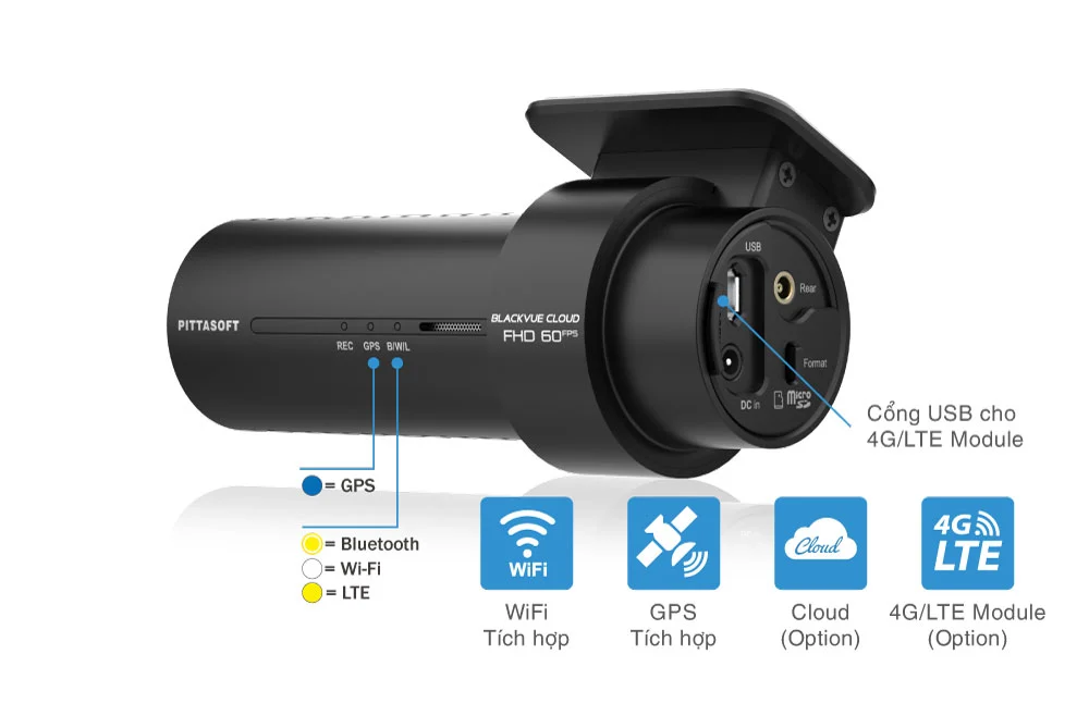 Camera Hành Trình Blackvue Dr770X-2Ch Ii - Auto365 Bình Dương Camera Hành Trình Blackvue DR770X-2CH II