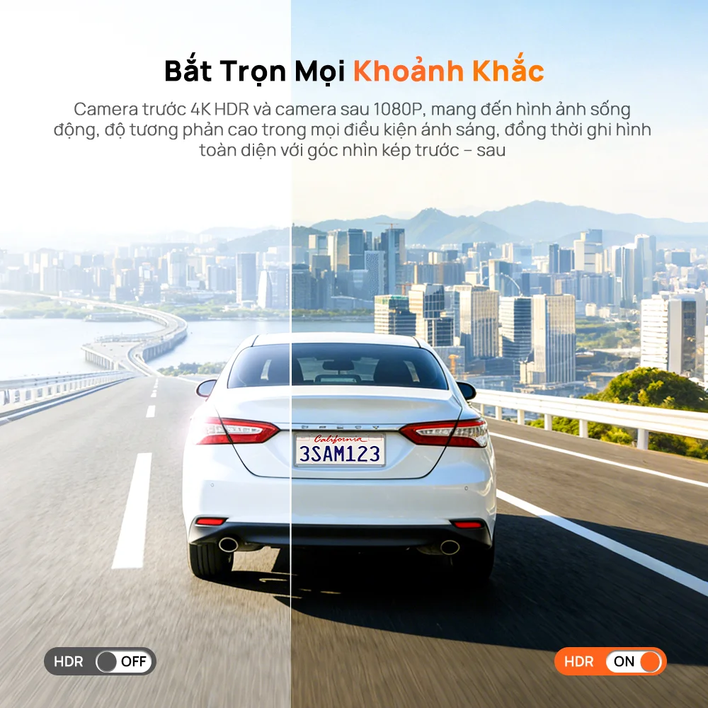 Camera Hành Trình 70Mai 4K A810 Lite - Auto365 Bình Dương 70mai 4K A810 Lite