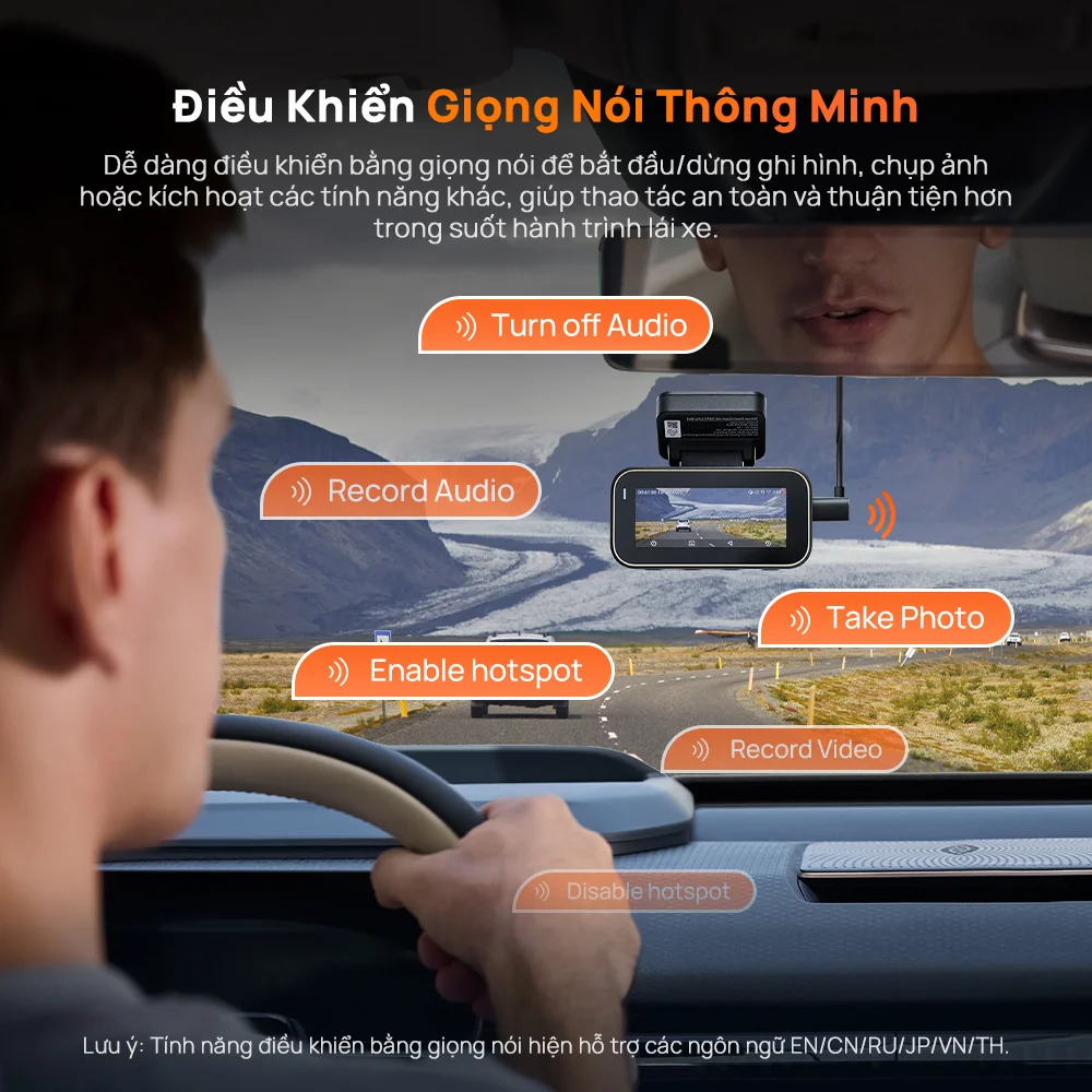 Camera Hành Trình 70Mai 4K A810 Lite - Auto365 Bình Dương Camera hanh trinh 70mai 4K A810 Lite 3