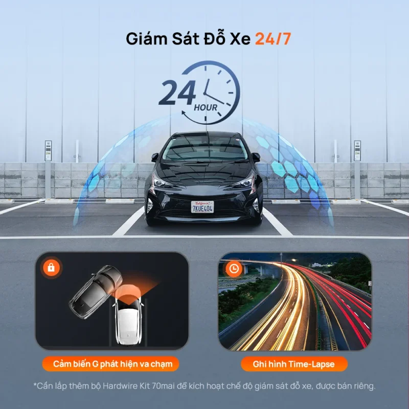 Camera Hành Trình 70Mai 4K A810 Lite - Auto365 Bình Dương Camera hanh trinh 70mai 4K A810 Lite 6