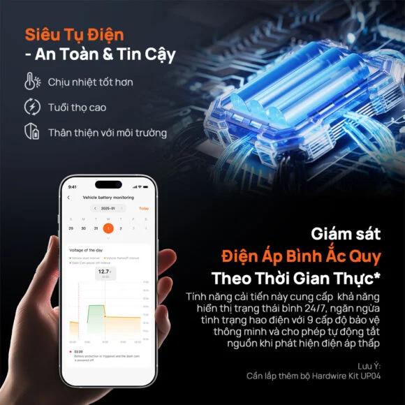 Camera Hành Trình 70Mai 4K Omni X800 - Auto365 Bình Dương Camera hanh trinh 70mai 4K Omni X800 2