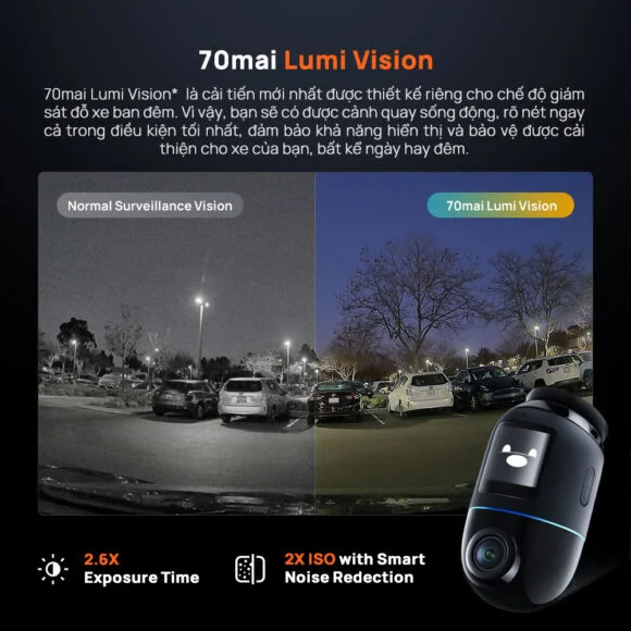 Camera Hành Trình 70Mai 4K Omni X800 - Auto365 Bình Dương Camera hanh trinh 70mai 4K Omni X800 4