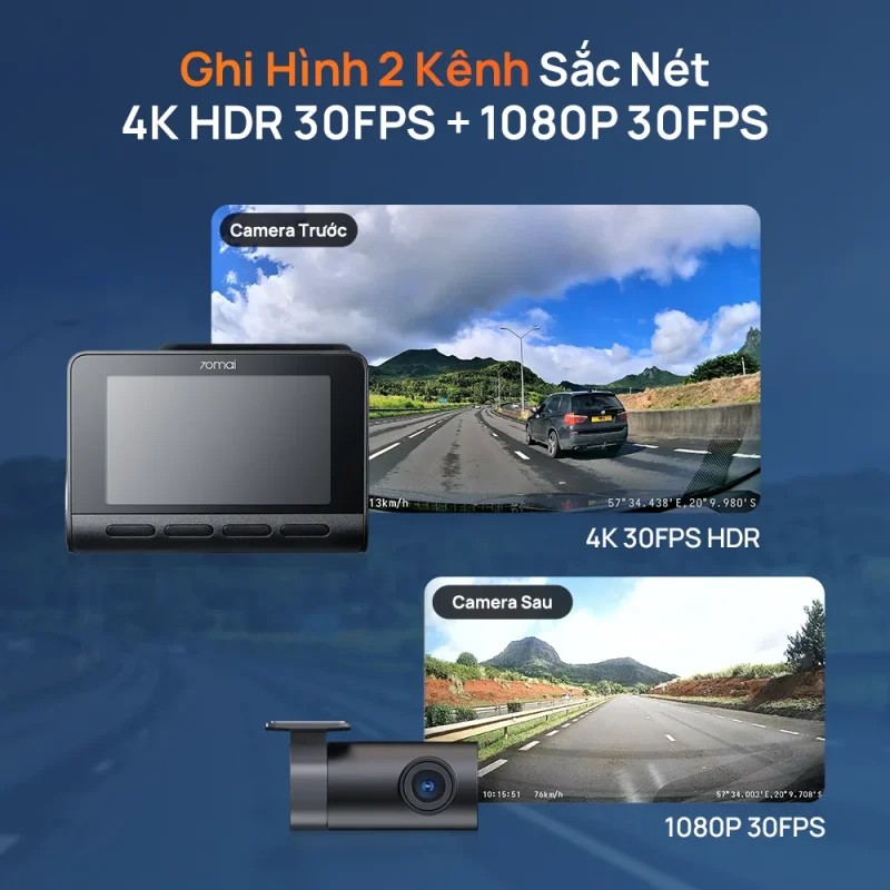 Camera Hành Trình 70Mai A800Se Speedeye - Auto365 Bình Dương 70mai A800SE SpeedEye