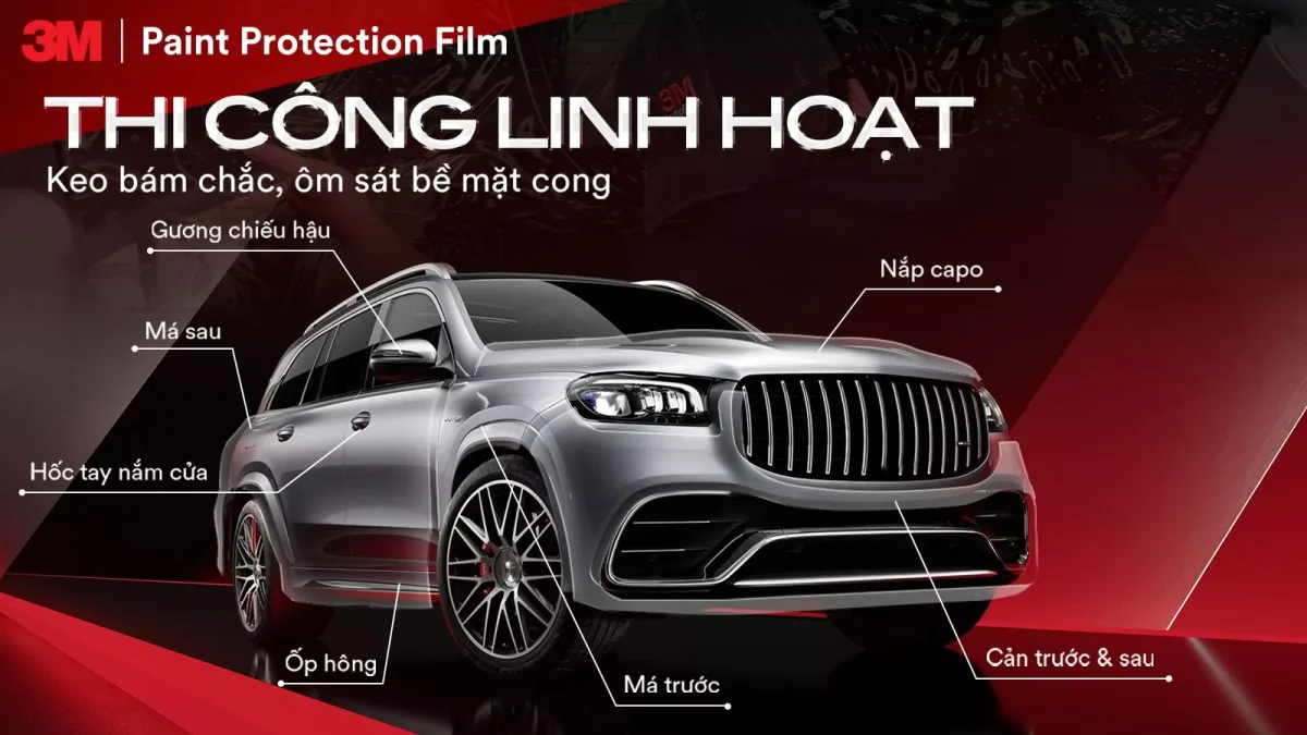 Phim Bảo Vệ Sơn Ppf 3M 50 Gloss - Auto365 Bình Dương PPF 3M 50 Gloss